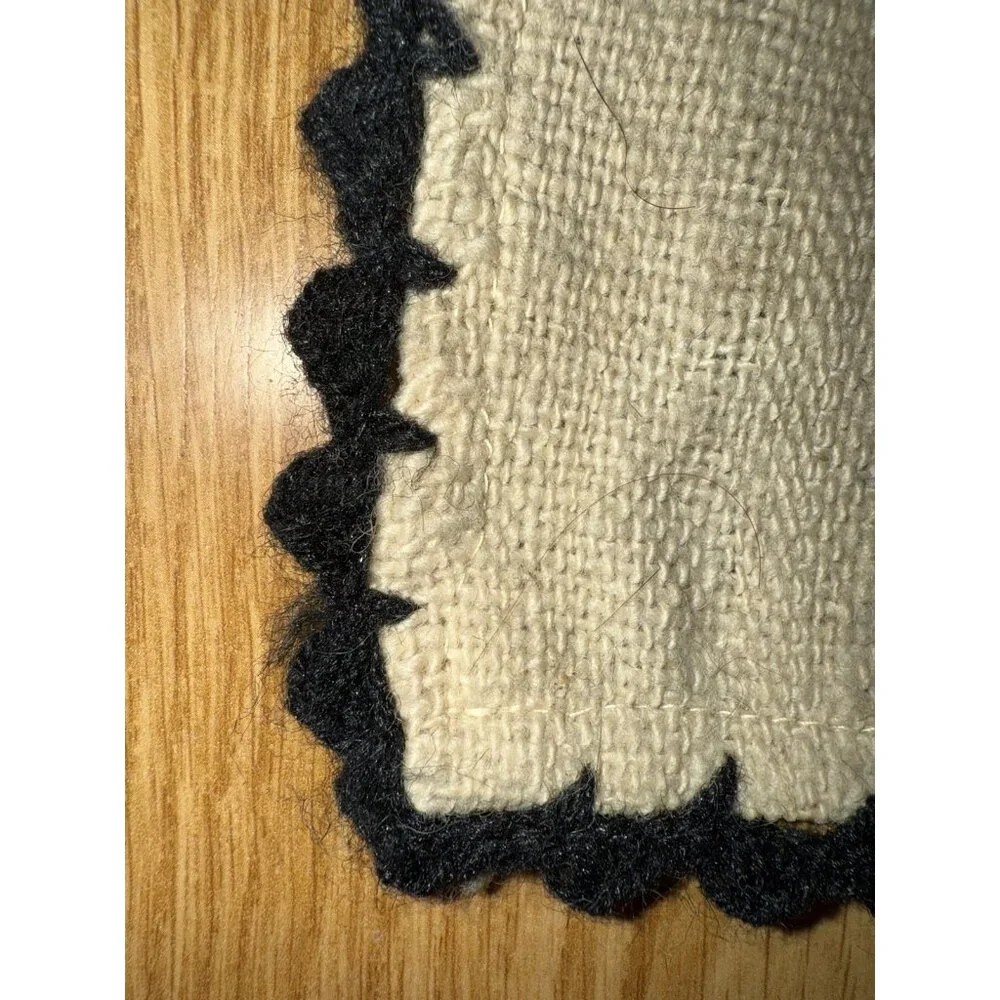 Tribal Textile Wall Art Peruvian Native Original Art Authentic Wool Vintage